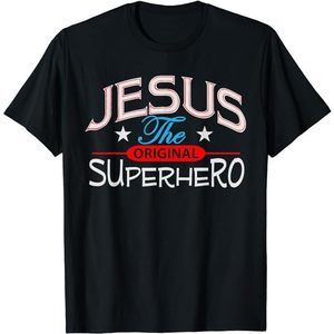 Jesus Original Inspirational Superhero Christian Gift Shirt T-Shirt